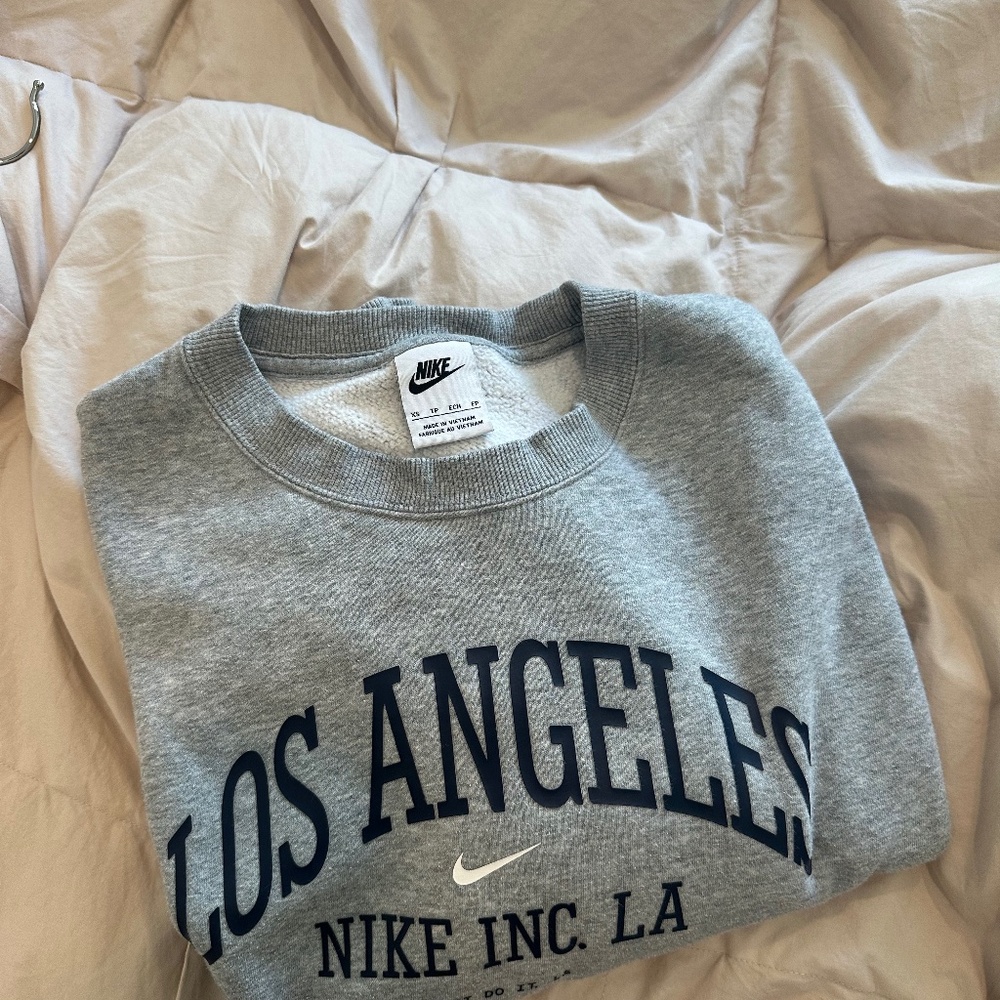 Nike Sportswear Phoenix Fleece Cropped - Grey - Picture 2 of 2
